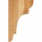 Ekena Millwork New Brighton Rough Sawn Corbel, Western Red Cedar, 6"W x 6"D x 10"H COR06X06X10NEB00RWR - alternate 3